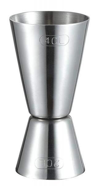 Visol Perfect Shot Stainless Steel Double Jigger Cup