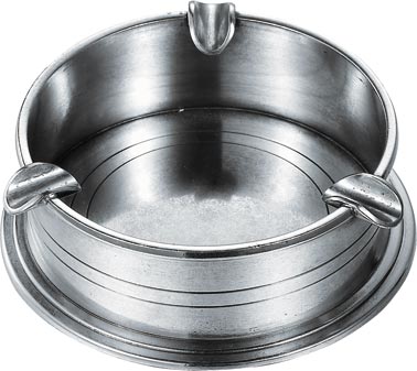 Mangan Antique Style Pewter Cigarette Ashtray