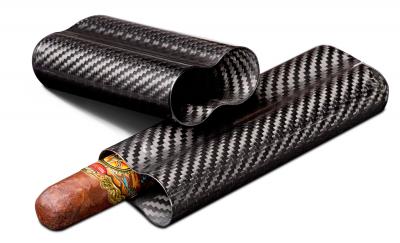 Visol Night Carbon Fiber 2 FingerCigar Case