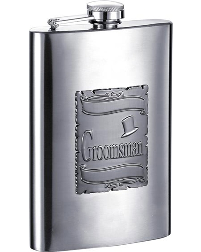 Visol Celebrate 8oz Stainless Steel Flask