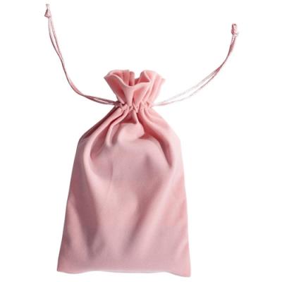 Visol Pink Velvet Pouch for 8 oz Flasks
