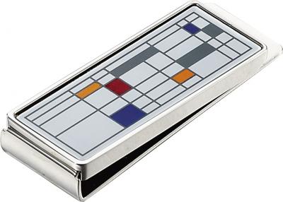 Visol Polychrome Stainless Steel Money Clip