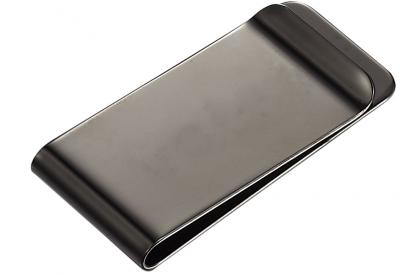 Visol Everton Gunmetal Engravable Money Clip
