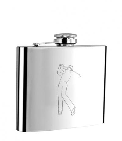 Visol Golf Pro Golf me Liquor Flask - 6 oz
