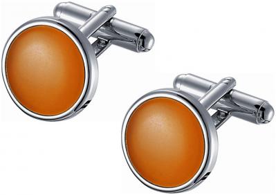 Coral Catseye Cufflinks