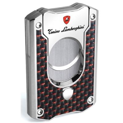 Tonino Lamborghini Les Mans cigar Cutter - Red Carbon Fiber