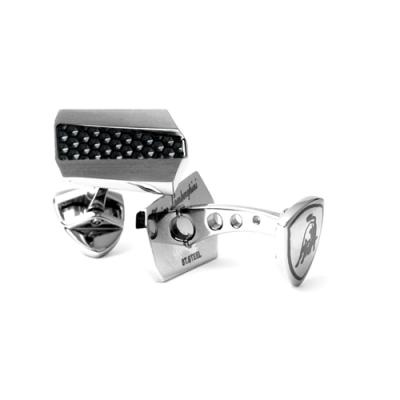 Tonino Lamborghini Aria Gunmetal Cufflinks