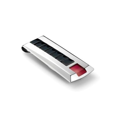 Tonino Lamborghini Il Primo Red and Black Money Clip
