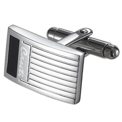 Caseti Si Black and Gray Cuff Links