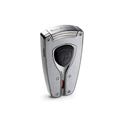 Tonino Lamborghini Forza Gunmetal and Carbon Fiber Torch Flame Lighter