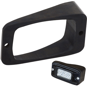CLOSEOUT - RIGID Industries SR-M Series Angled Flush Mount Kit - Left/Right