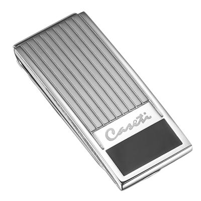 Caseti Drake Black and Gray Money Clip