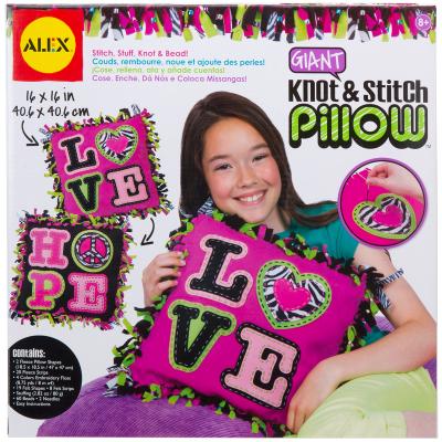 Giant Knot & Stitch Pillow Kit-