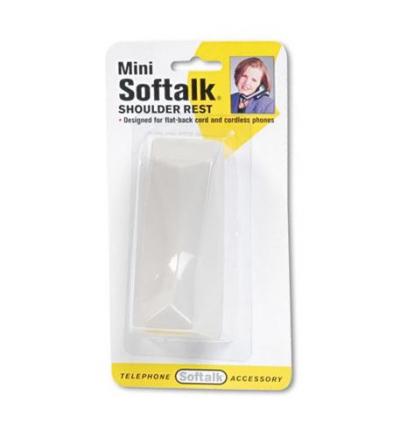 MINI SOFTALK SHOULDER REST PEARL GRAY