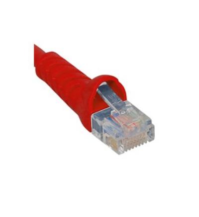 PATCH CORD CAT6 BOOT 5 RED