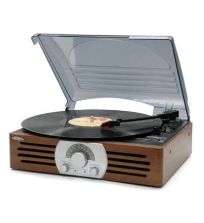 3-Speed Stereo Turntable with AM/FM Ster