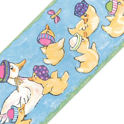 Ducks Animals Bedroom/Bathroom Wall Paper Border Roll