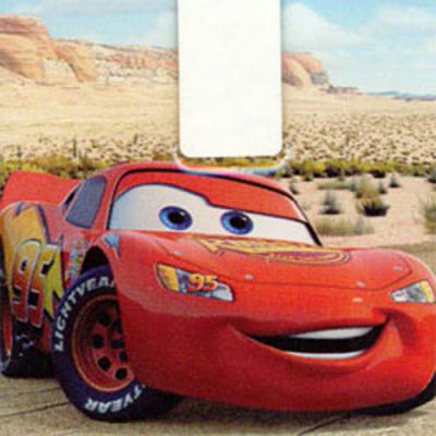 Disney Cars McQueen Single Light Switch Plate Sticker Decal
