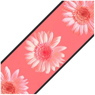 Pink Daisy Flowers Prepasted Wallpaper Border Roll