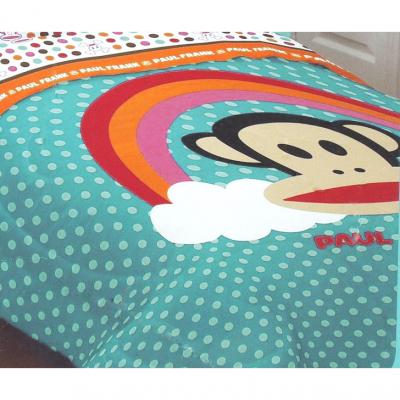 Paul Frank Rainbow Polka Dots - Monkey Twin Bed Comforter