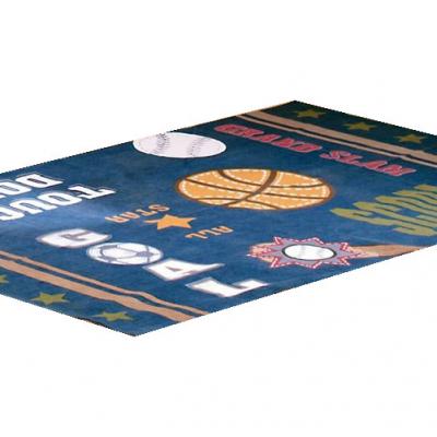All Sports Basketball Soccer Large Area Rug Floor Accent