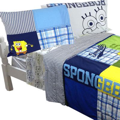 Blue Soccer Locker Comforter Set Football Bedding