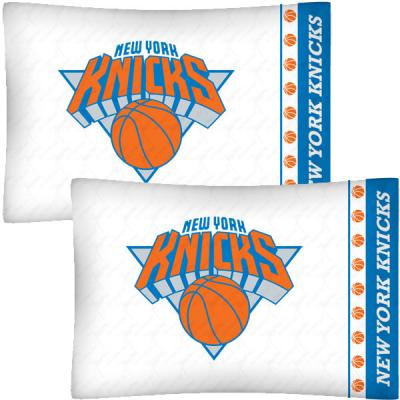 NBA New York Knicks Basketball Set of Two Pillowcases