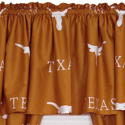 NCAA Texas Longhorns Orange Collegiate Window Valance