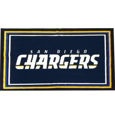 NFL San Diego Chargers Football Large Accent Area Rug