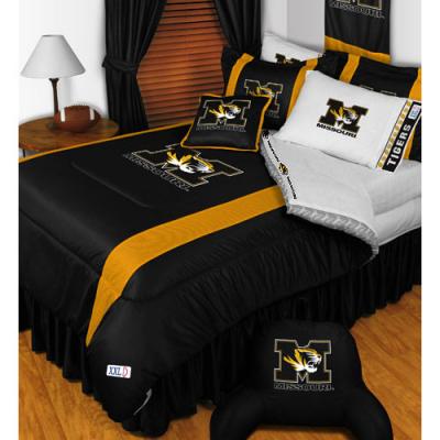 NCAA Missouri Tigers Bedding Set College Football Bed