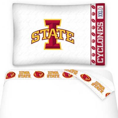 NCAA Iowa State Cyclones Sheets Set College Football Bedding