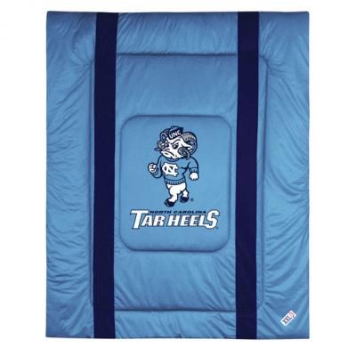 NCAA North Carolina Tarheels Comforter Sidelines Bedding