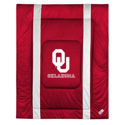 NCAA Oklahoma Sooners Comforter Sidelines College Bedding