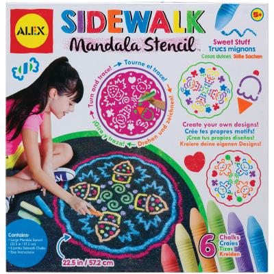 Sidewalk Mandala Kit-Sweet Stuff