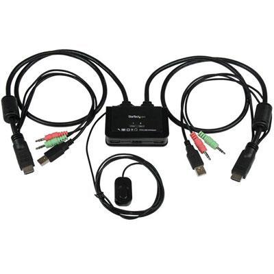 2 Port HDMI Cable KVM Switch