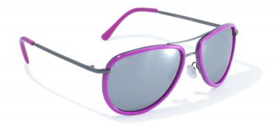Pink Rimmed Aviator Style Sunglasses by Swag