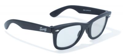 Classic Wayfarer Look by Swag with Clear Lenses
