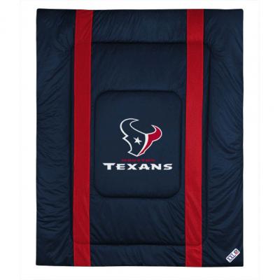 NFL Houston Texans Comforter Sidelines Football Bedding