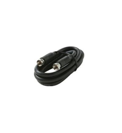 3 F-F Black RG6/UL Cable