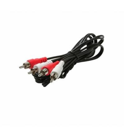3 2-RCA Plugs to 2-RCA Plugs