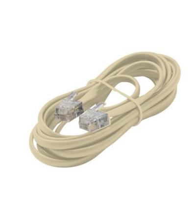 4C 7 Ivory Modular Line Cord