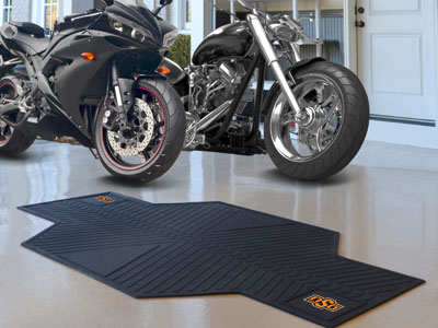 Oklahoma State Motorcycle Mat 82.5'x42'