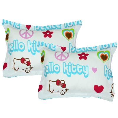 Hello Kitty Pillow Shams Set Peace Sign Bedding Accessories