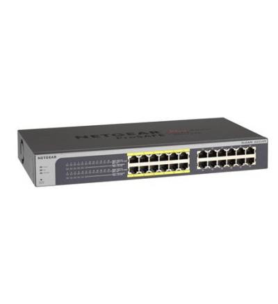 24 Port Gigabit Mng. Switch with 12 POE