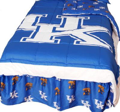 NCAA Kentucky Wildcats Comforter Sham Set Cotton Collegiate Bedding
