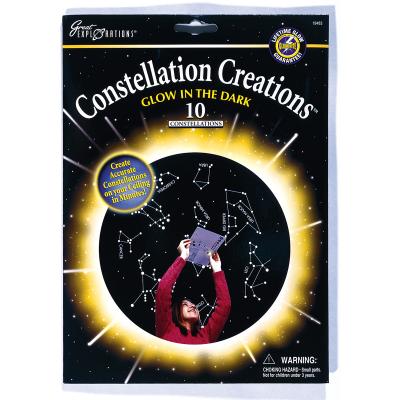 Glow-In-The-Dark Constellations Creations 10/Pkg-