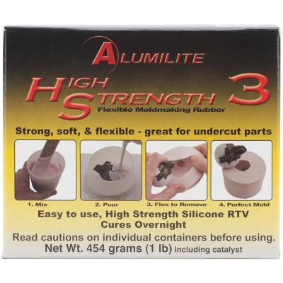 Alumilite High Strength 3 Liquid Mold Making Rubber 1lb-Pink