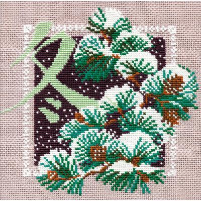 RIOLIS Counted Cross Stitch Kit 7.75'X7.75'-Winter (15 Count)