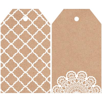 Mix & Match Tag Pack 2'X3.25' 12/Pkg-Lacy
