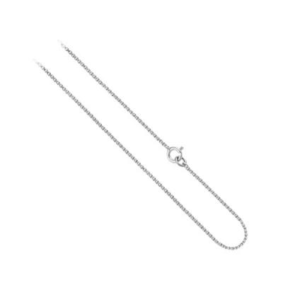Sterling Silver 1mm Box Chain Necklace 14' 16' 18' 20' 24' 30'